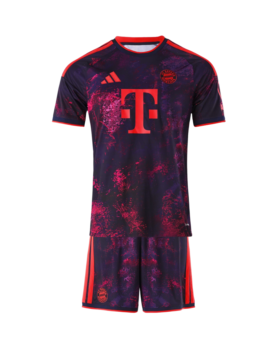 T-shirt e Pantaloncini per Bambino Bayern Monaco Third 26/27