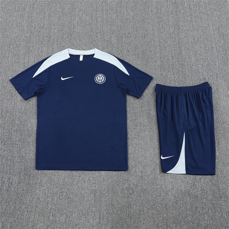 Maglia e Pantaloncini pre-allenamento Inter Bambino 25/26