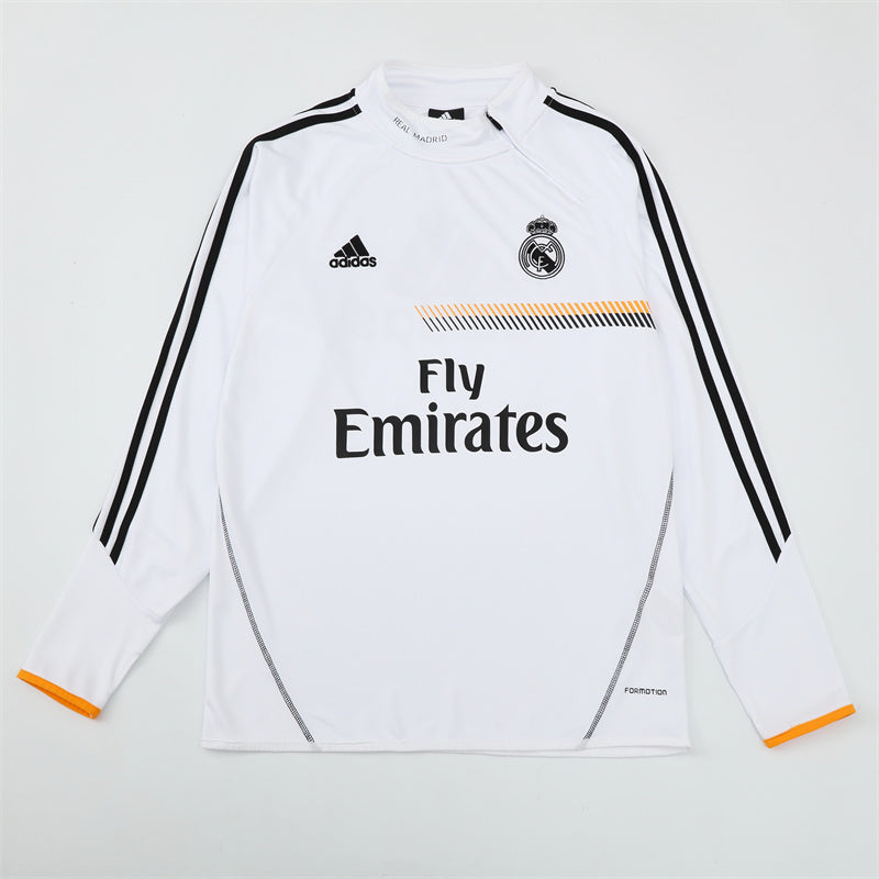 Maglia da allenamento retrò manica lunga Real Madrid 13/14