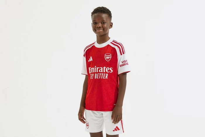 T-shirt e Pantaloncini per Bambino Arsenal Home 25/26