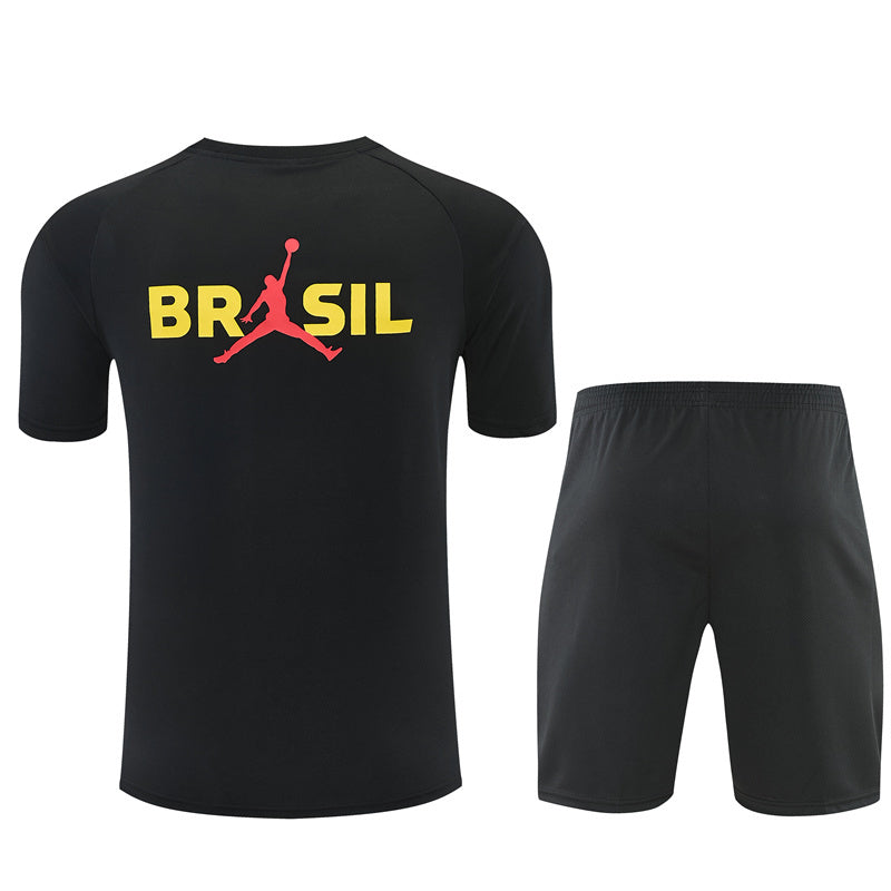 Maglia e Pantaloncini Allenamento Brasil Bambino 26/27