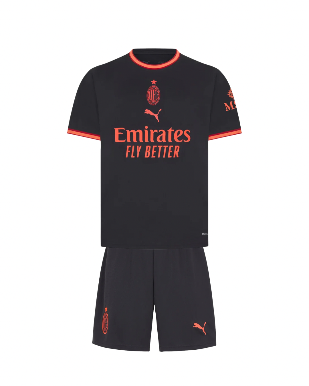 T-shirt e Pantaloncini per Bambino AC MILAN Third 26/27