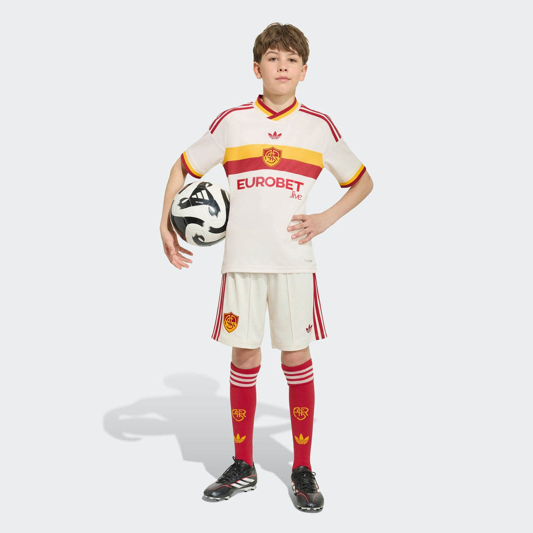 T-shirt e Pantaloncini per Bambino Roma Away 26/27