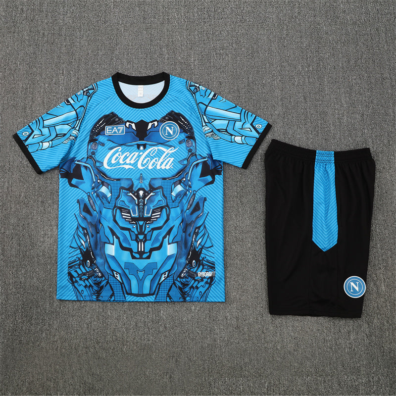 Maglia e Pantaloncini Allenamento SSC Napoli Bambino 25/26