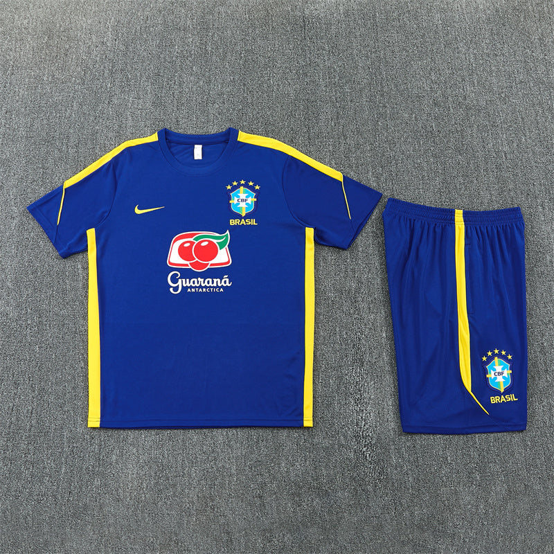 Maglia e Pantaloncini Allenamento Brasil Bambino 26/27