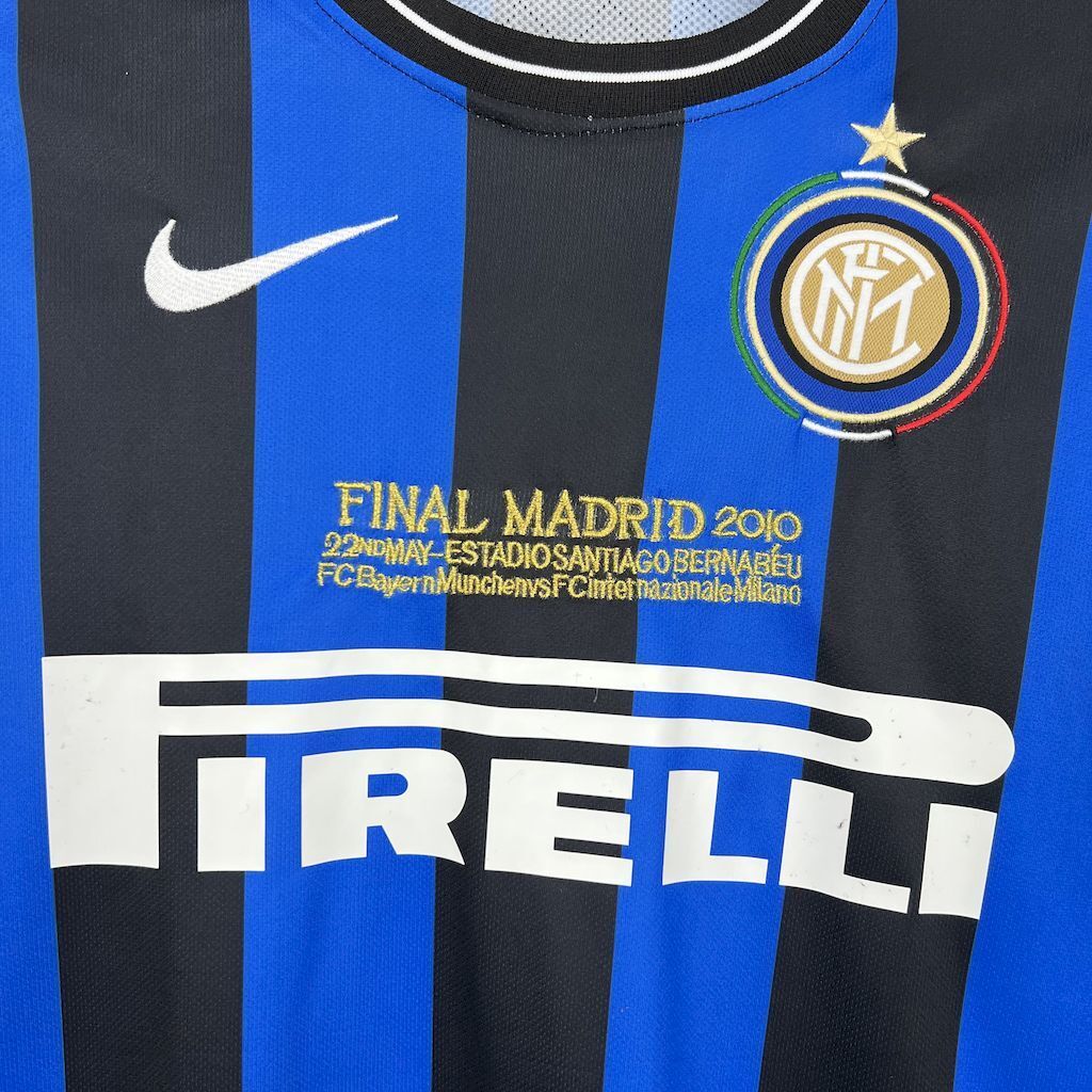 Maglia Maniche Lunghe Retro Inter Home 09/10