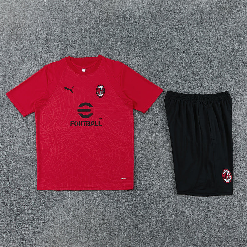 Maglia allenamento e pantaloncini bambino AC Milan 26/27
