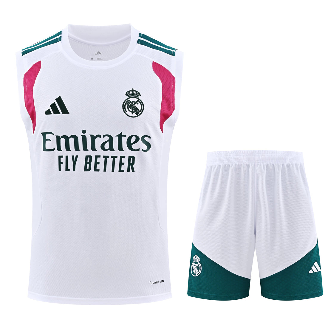 Maglia da allenamento e pantaloncini del Real Madrid 26/27