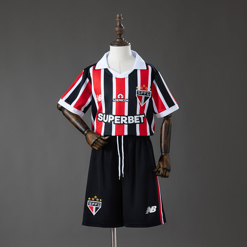 T-shirt e Pantaloncini per Bambino São Paulo Away 26/27