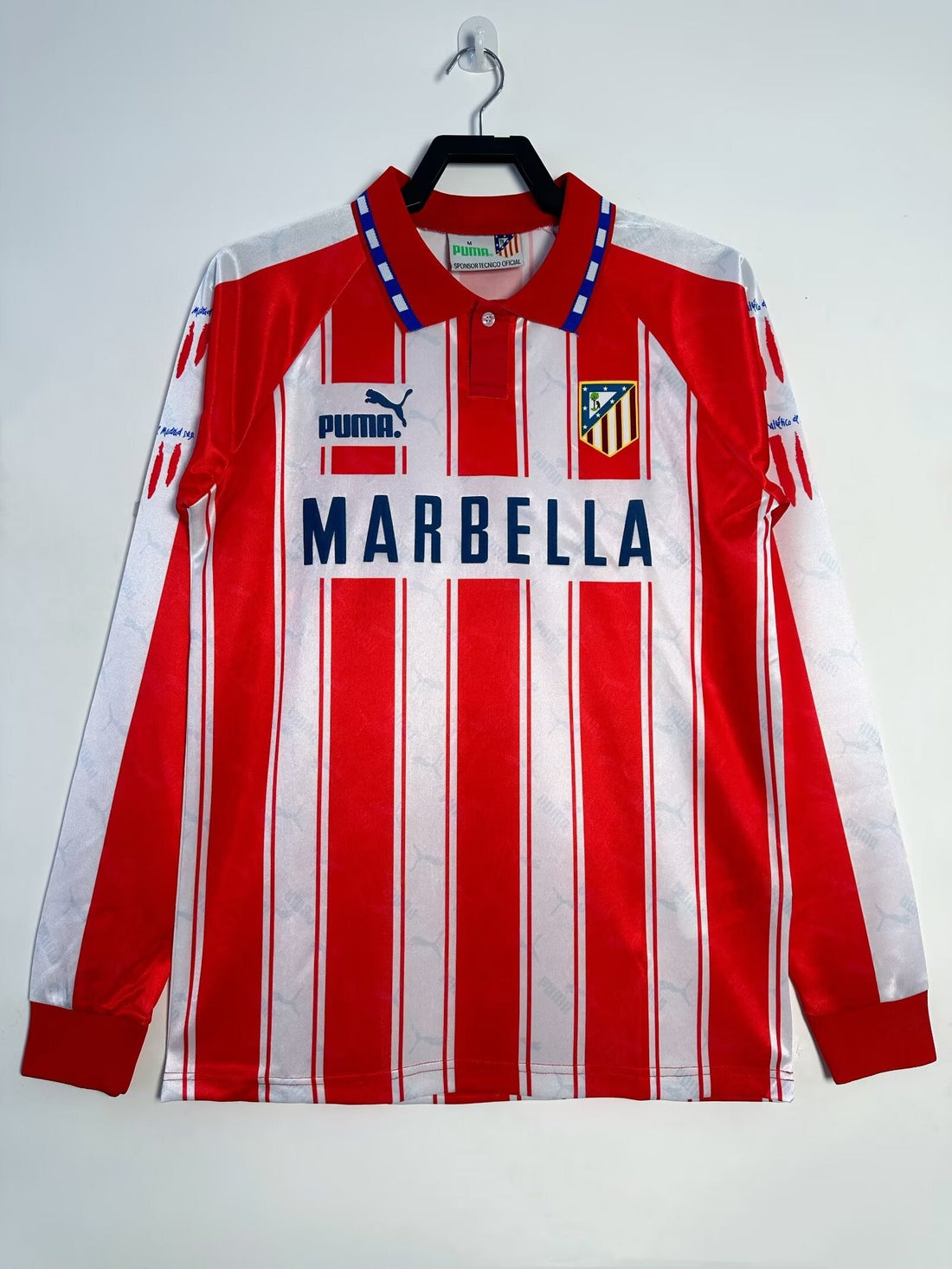 Maglia Atletico de Madrid Retro Home 94/95 - manica lunga