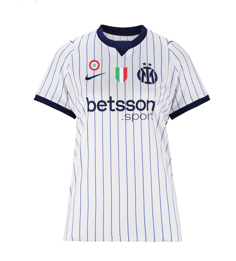 Maglia Inter Away 26/27 - Femminile Scudetto + Coccarda