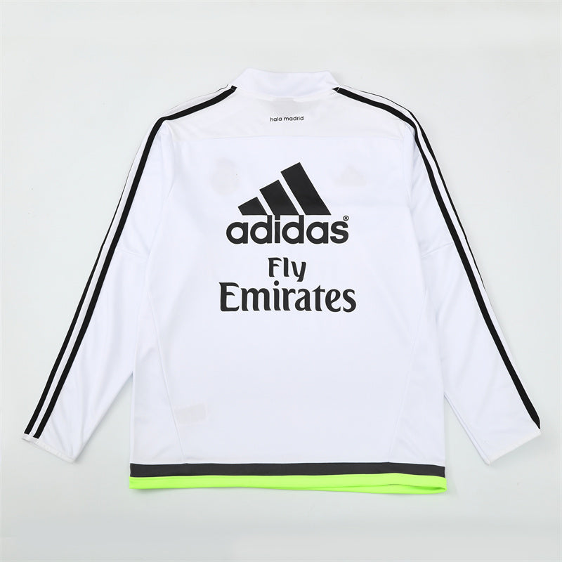 Maglia da allenamento retrò manica lunga Real Madrid 15/16