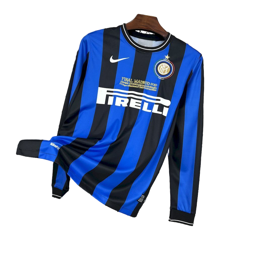 Maglia Maniche Lunghe Retro Inter Home 09/10
