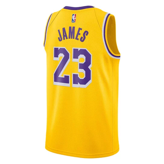 JAMES # 23 Los Angeles Lakers Maglia NBA
