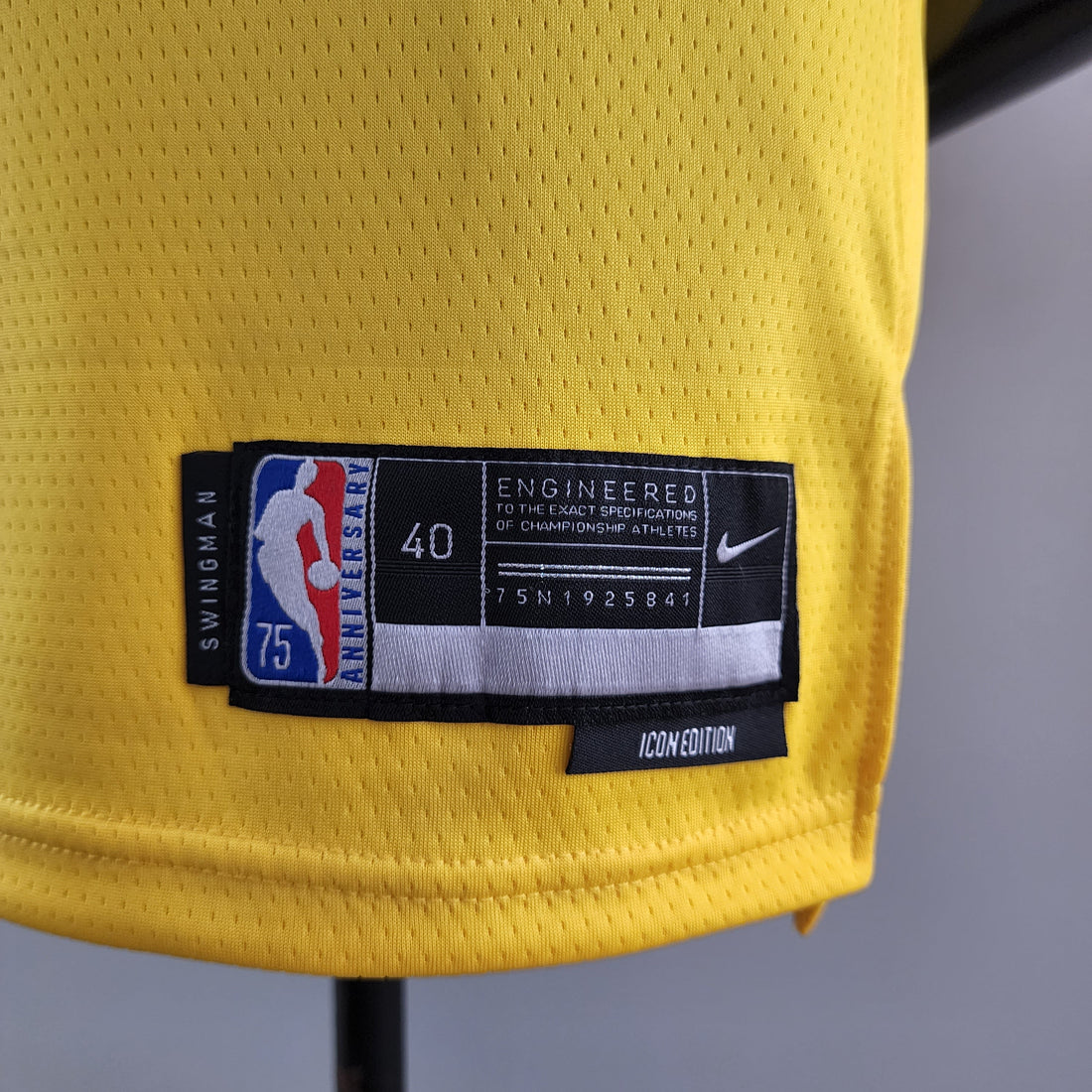 75° Anniversario IRVING # 11 Los Angeles Lakers Maglia gialla NBA