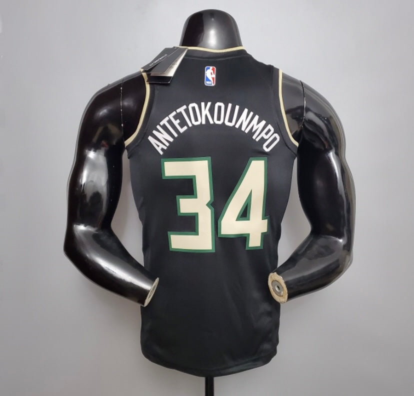 Maglia NBA Milwaukee Bucks #34 Antetokounmpo