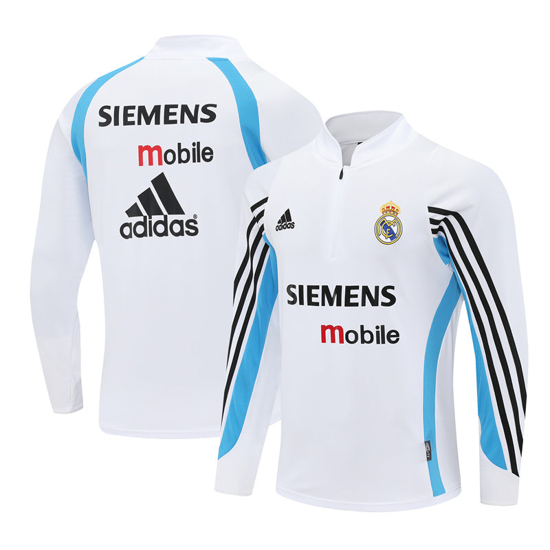 Maglia da allenamento retrò manica lunga Real Madrid 03/04
