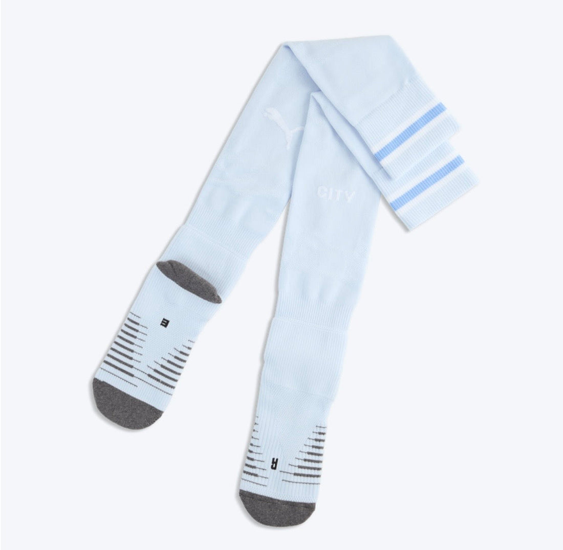 T-shirt e Pantaloncini per Bambino Manchester City Home 26/27 - Con Calzettoni