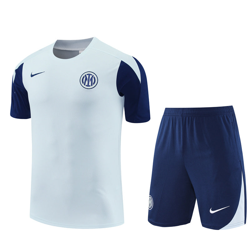Maglia e Pantaloncini pre-allenamento Inter Bambino 25/26