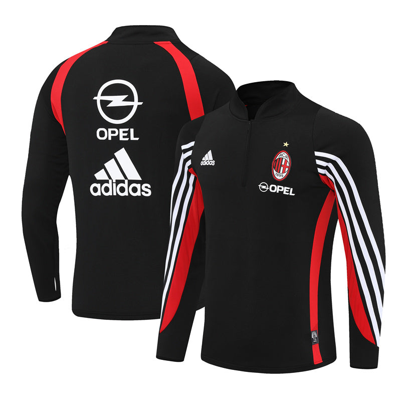 Maglia da allenamento retrò manica lunga Ac Milan 03/04