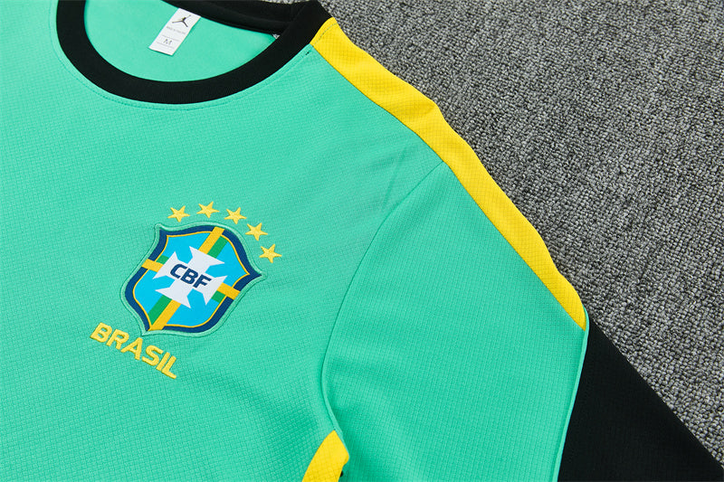 Maglia e Pantaloncini Allenamento Brasil Bambino 26/27
