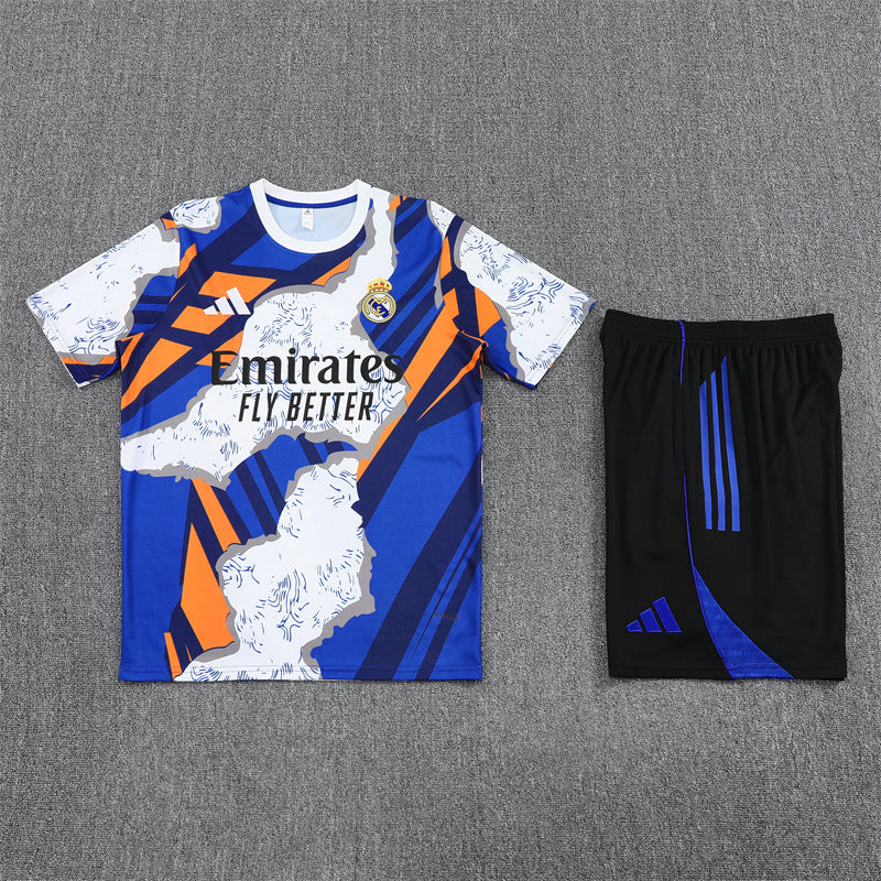 Maglia da allenamento e pantaloncini del Real Madrid 25/26