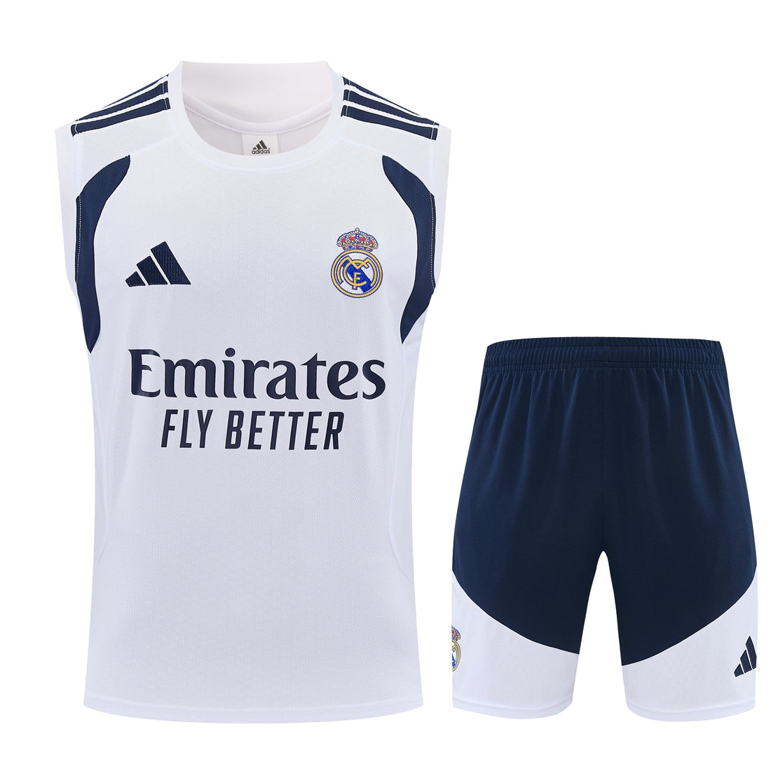 Maglia da allenamento e pantaloncini del Real Madrid 26/27