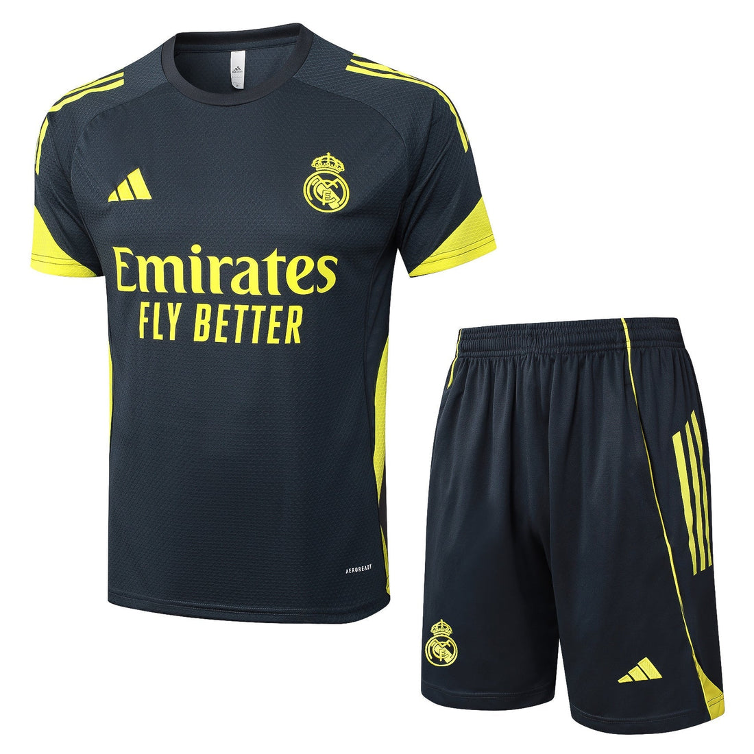 Maglia da allenamento e pantaloncini del Real Madrid 25/26