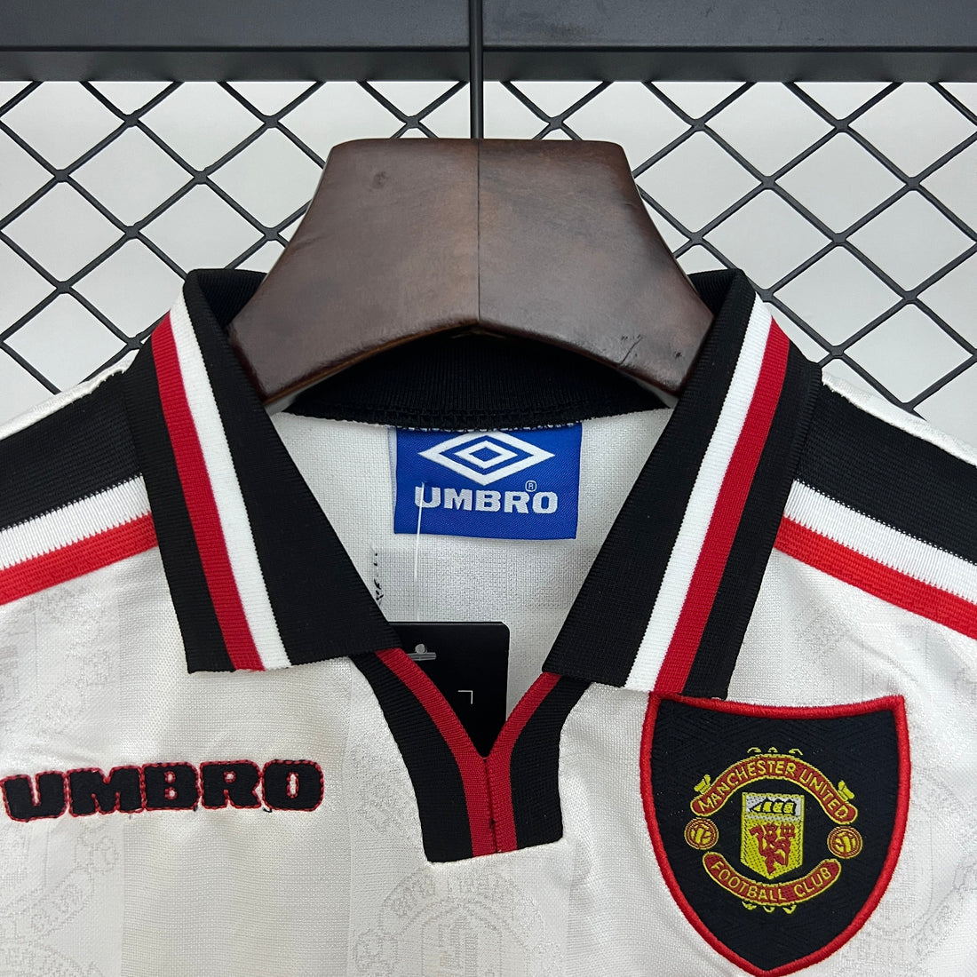 T-shirt e Pantaloncini per Bambino Manchester United Retro 97/98