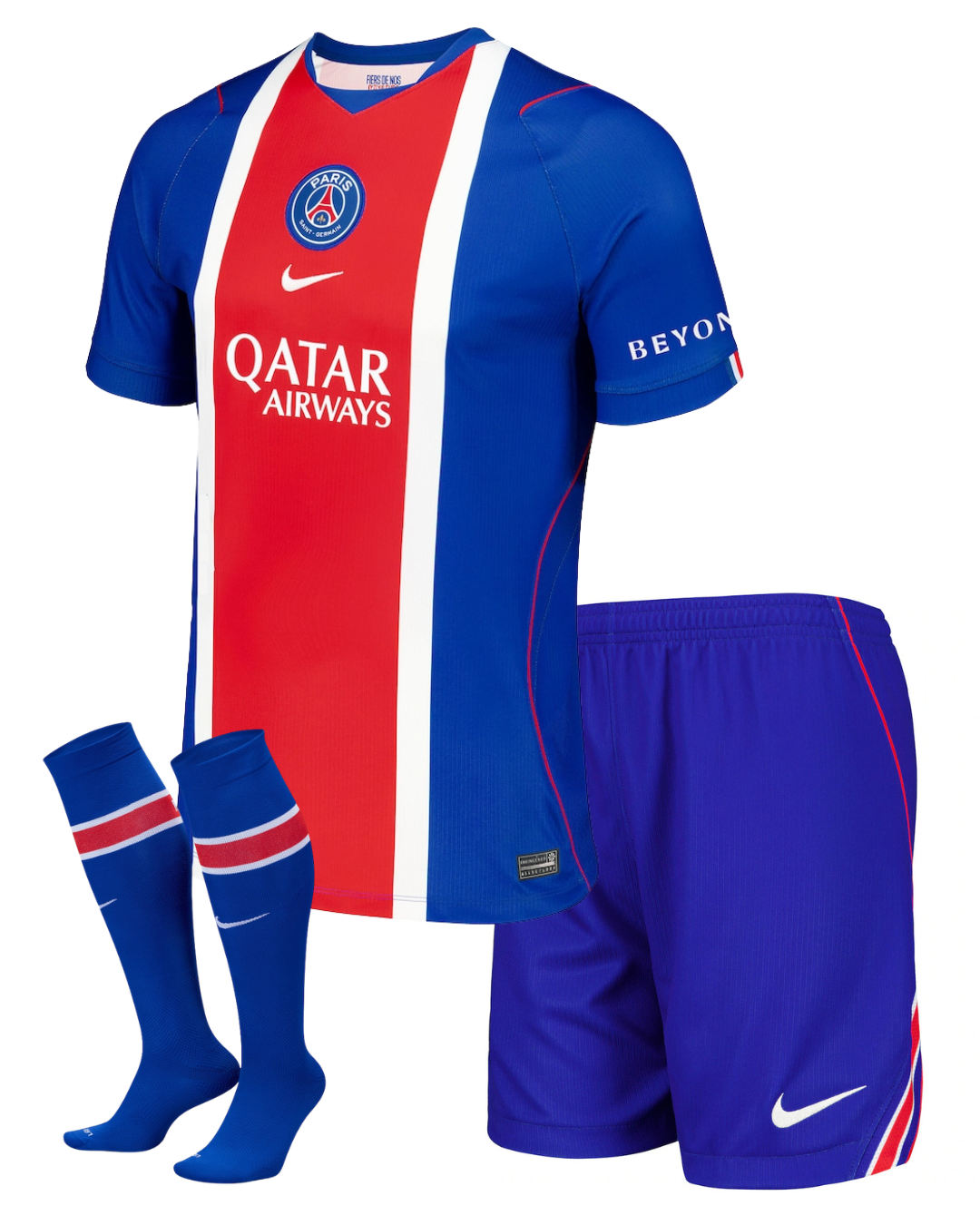 T-shirt e Pantaloncini per Bambino PSG Home 26/27 - Con Calzettoni