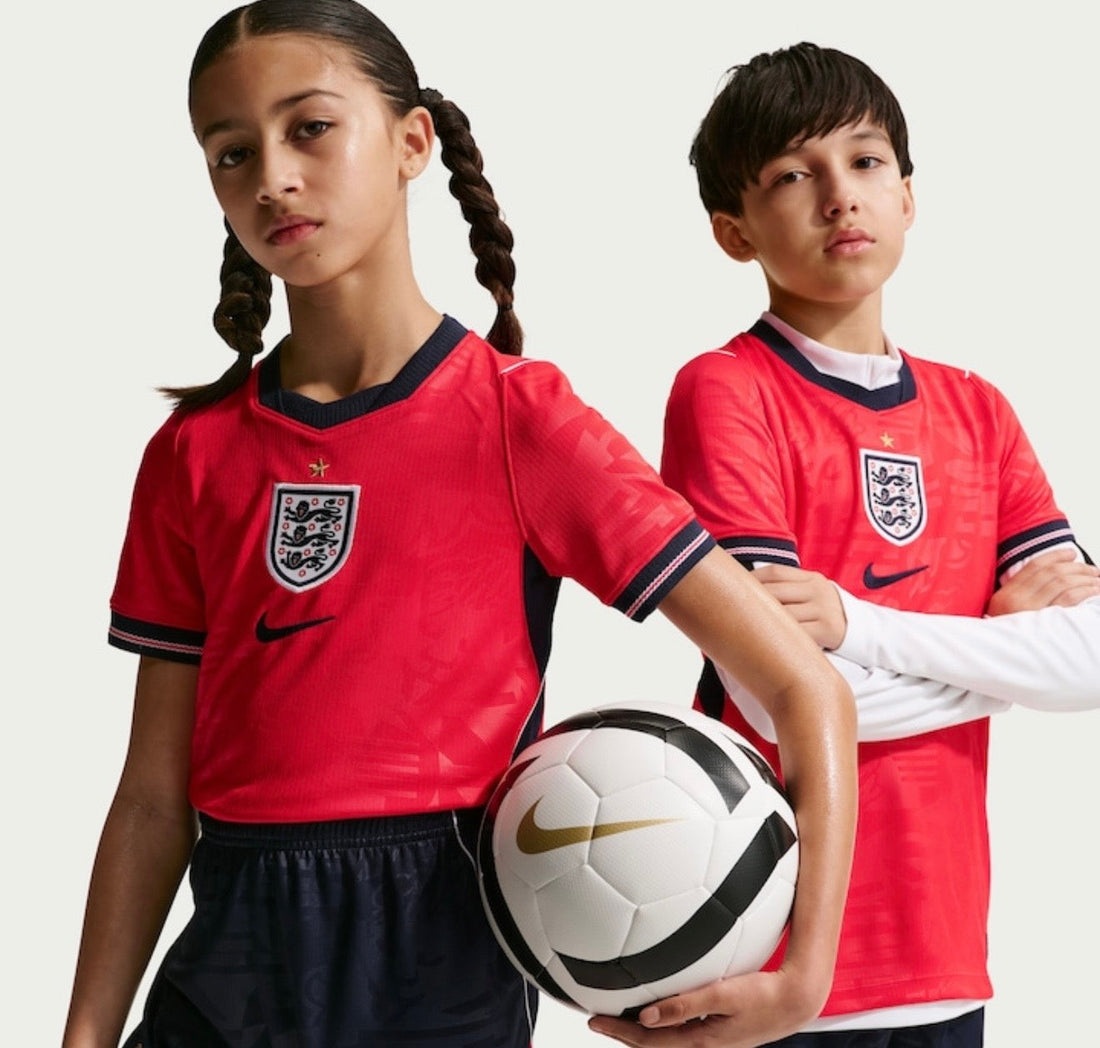 T-shirt e Pantaloncini per Bambino Inghilterra Away 26/27