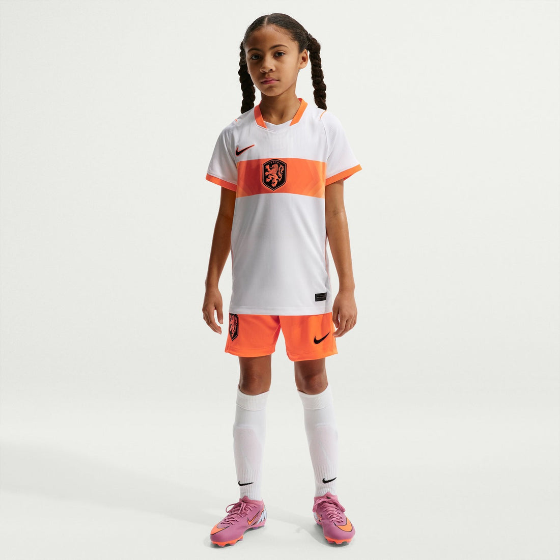 T-shirt e Pantaloncini per Bambino Paesi Bassi Away 26/27