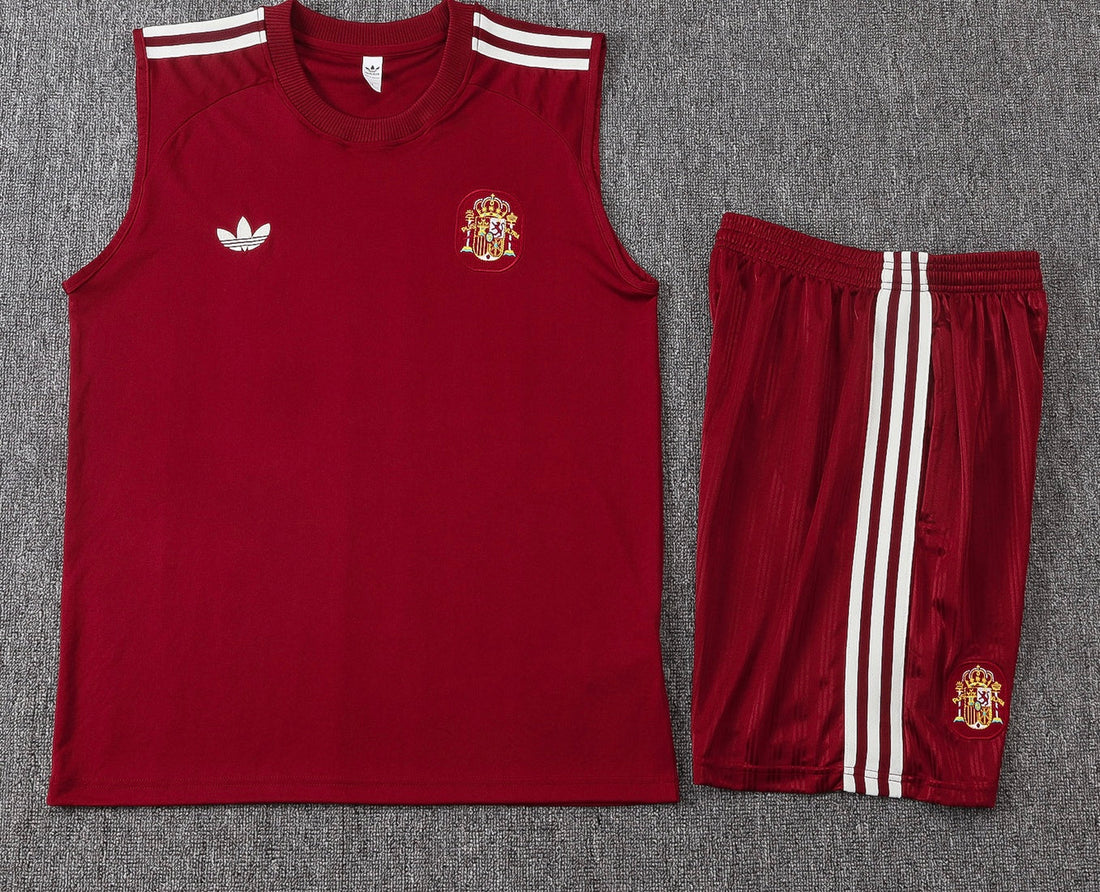 Maglia e pantaloncini da allenamento Spagna 26/27