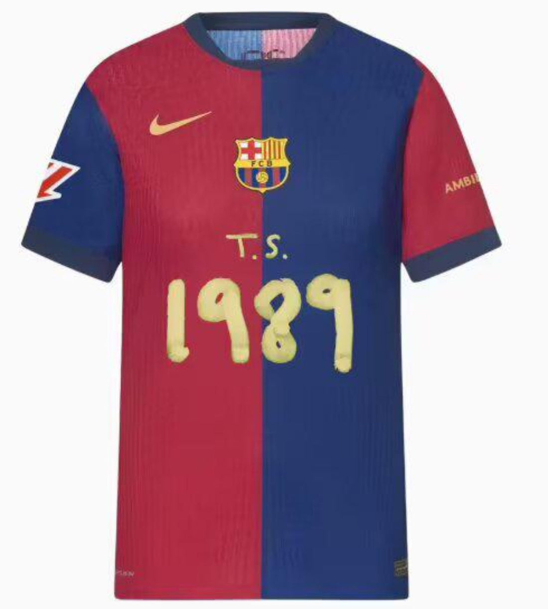 MAGLIA FC BARCELONA x Taylor Swift Versione Giocatore 24/25 - Limited Edition - Patch LaLiga