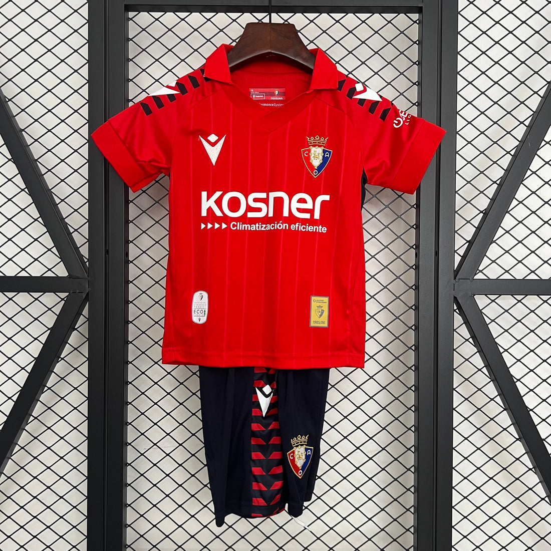 T-shirt e Pantaloncini Bambino CA Osasuna Home 25/26