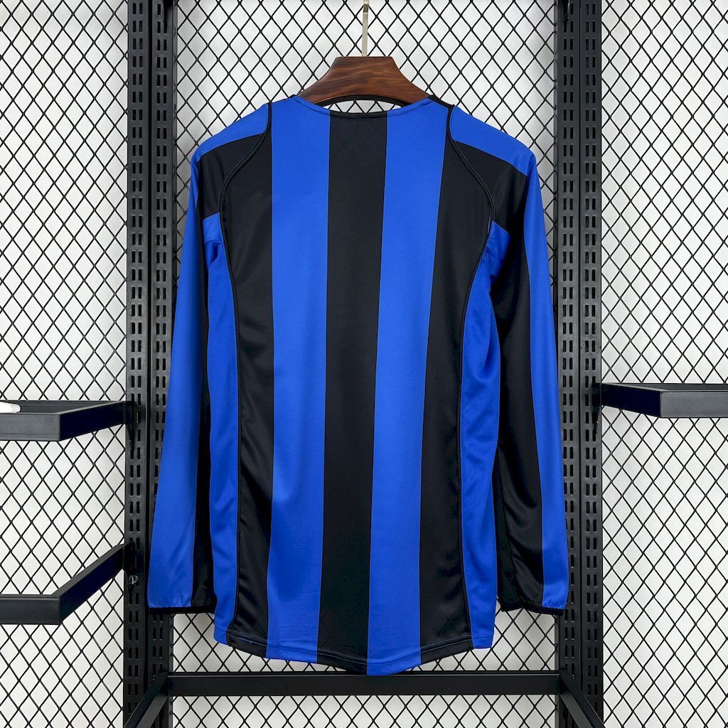 Maglia Maniche Lunghe Retro Inter Home 04/05