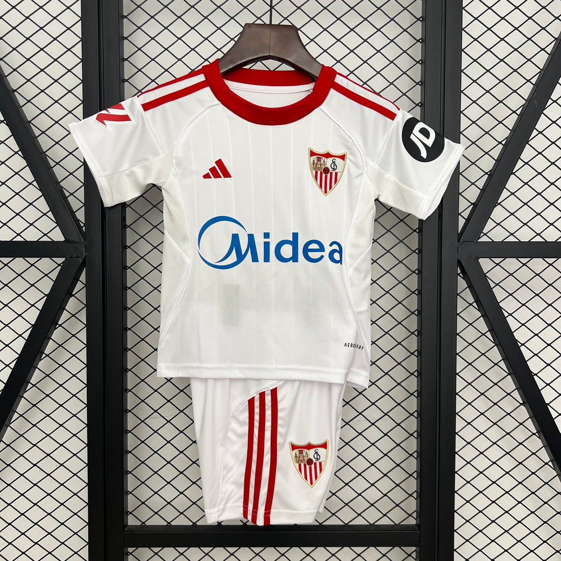 T-shirt e Pantaloncini per Bambino Sevilla Home 25/26
