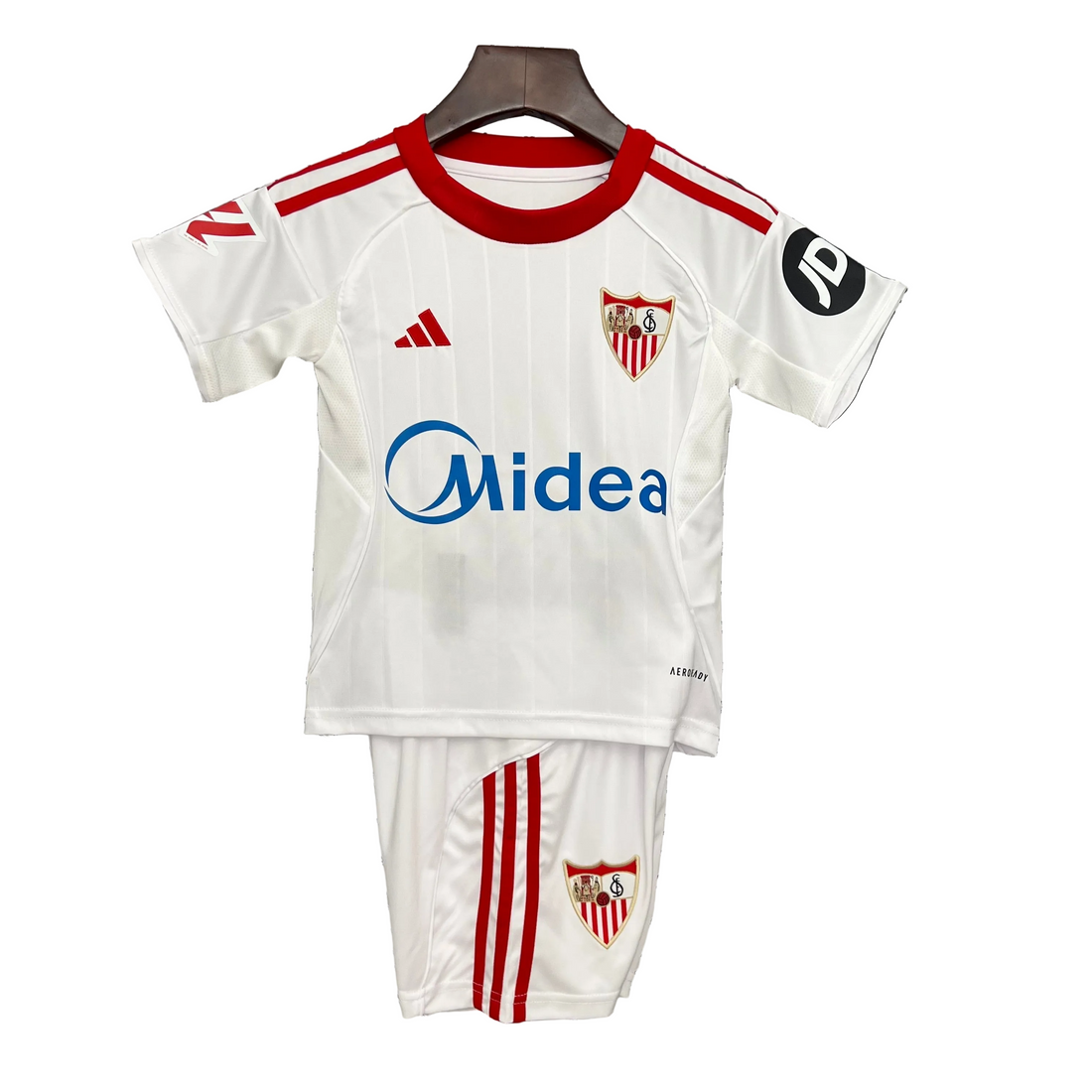 T-shirt e Pantaloncini per Bambino Sevilla Home 25/26