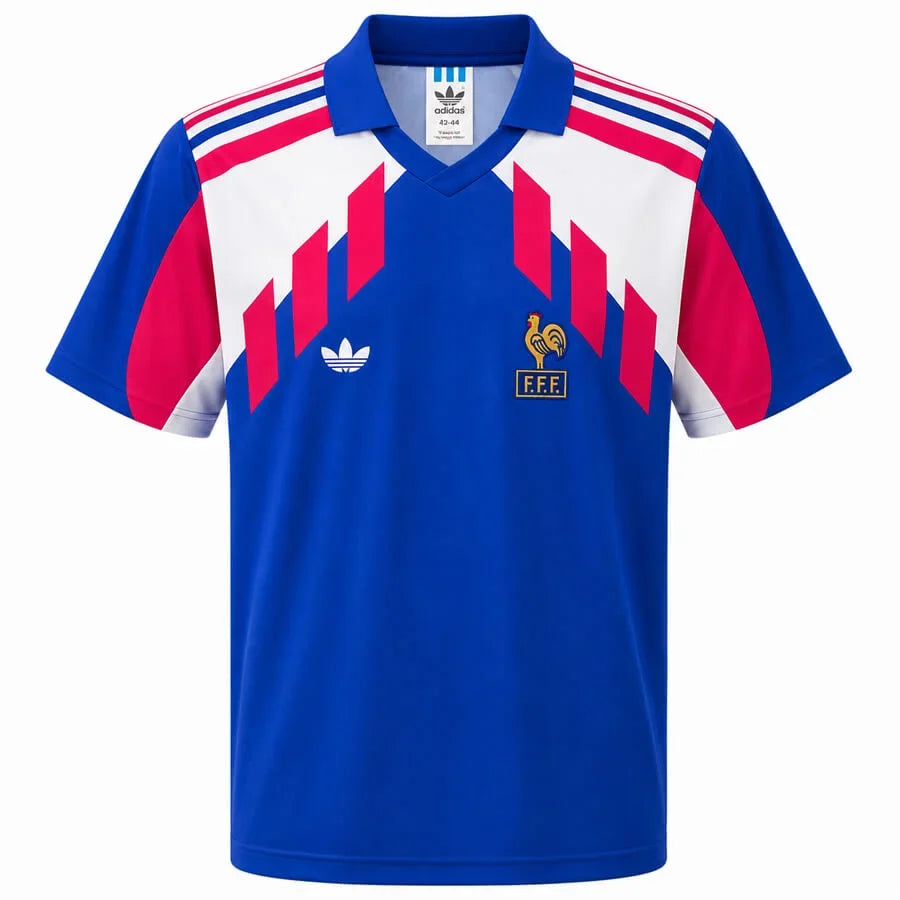 Maglia Francia Retro Home 1990