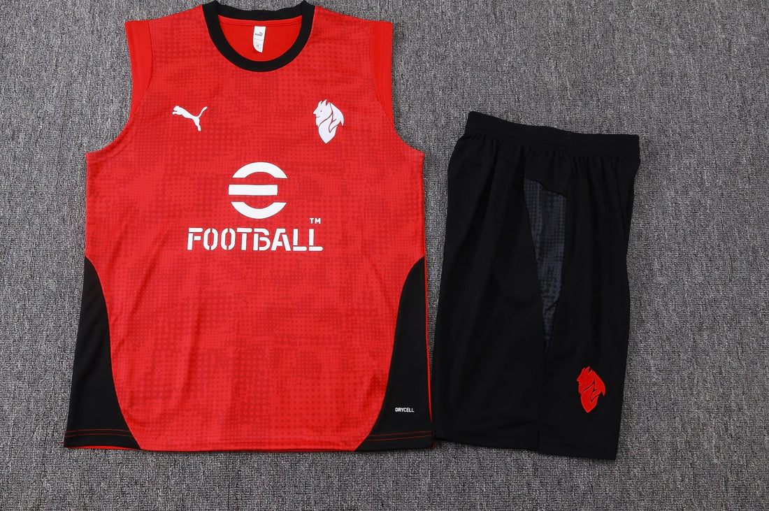 Maglia e Pantaloncini Allenamento AC Milan 25/26