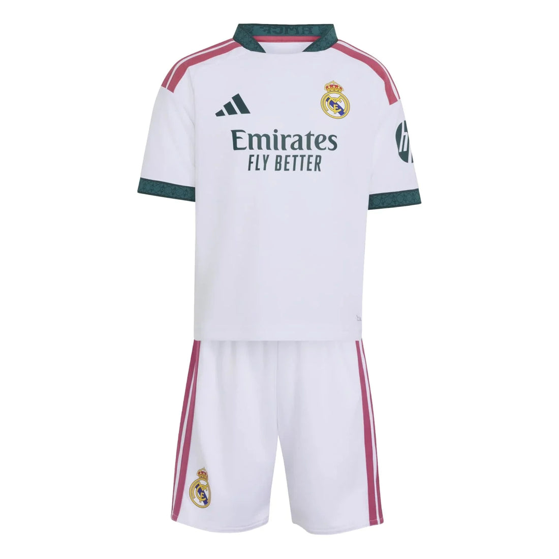 T-shirt e Pantaloncini Bambino Real Madrid Home 26/27