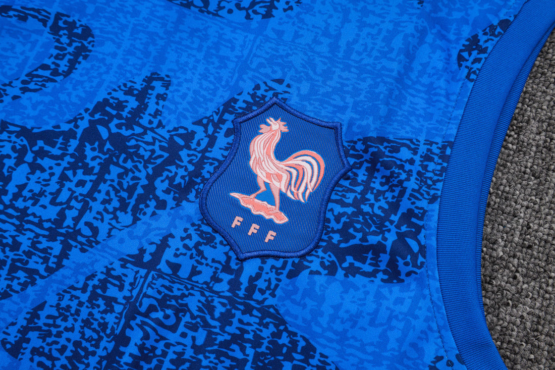 Maglia da allenamento e pantaloncini del  Francia 25/26
