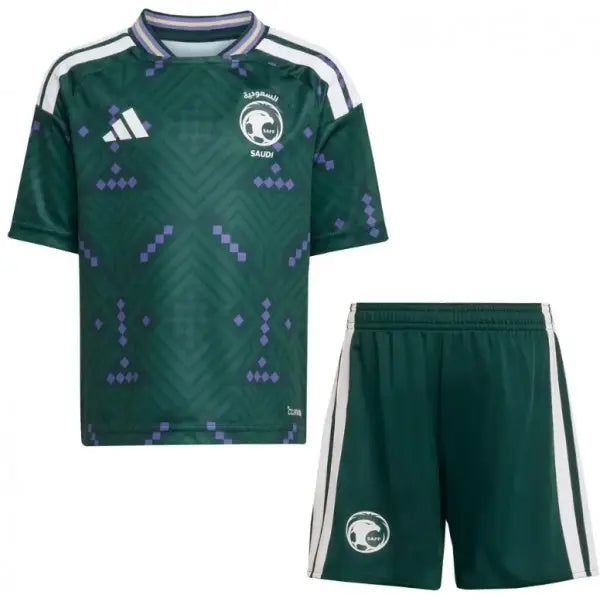 T-shirt e Pantaloncini per Bambino Arabia Saudita Home 26/27