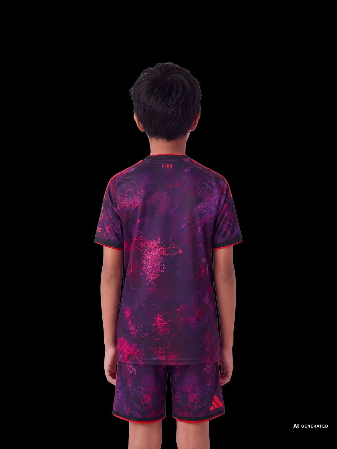 T-shirt e Pantaloncini per Bambino Bayern Monaco Third 26/27