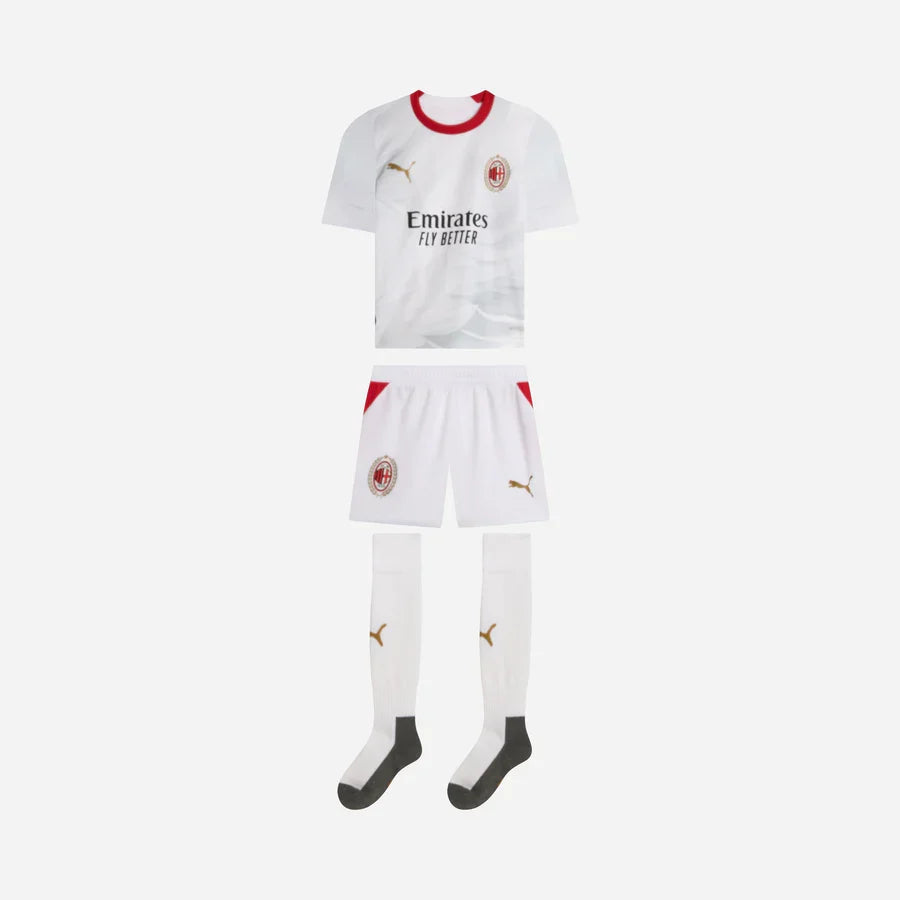 T-shirt e Pantaloncini per Bambino AC MILAN Away 26/27 - Con Calzini