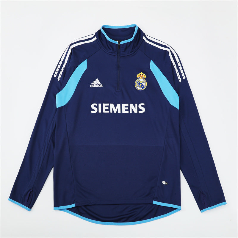 Maglia da allenamento retrò manica lunga Real Madrid 05/06