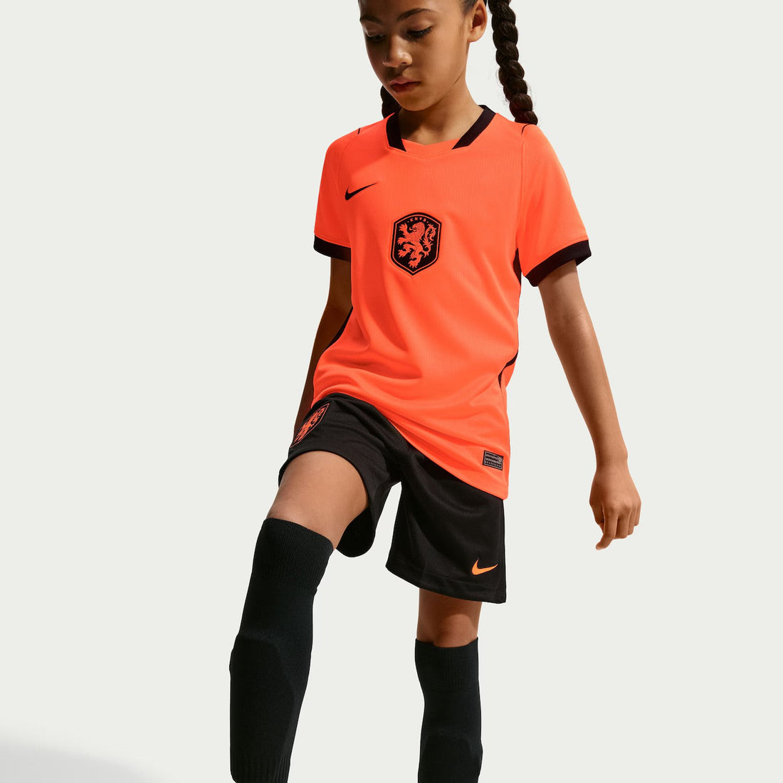 T-shirt e Pantaloncini per Bambino Paesi Bassi Home 26/27