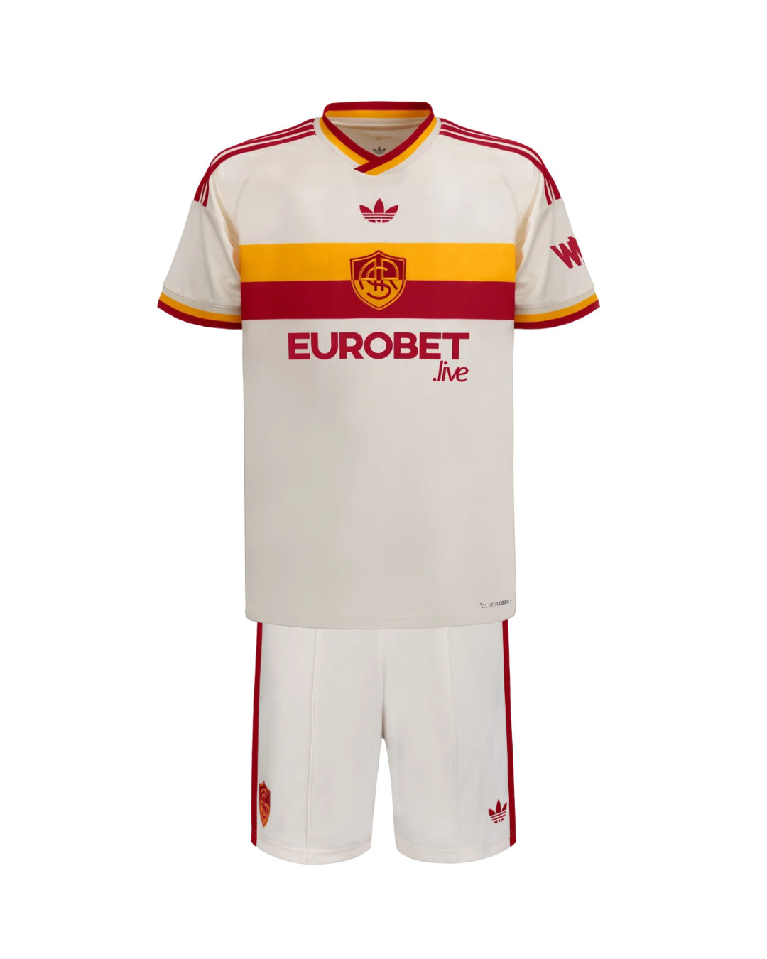 T-shirt e Pantaloncini per Bambino Roma Away 26/27