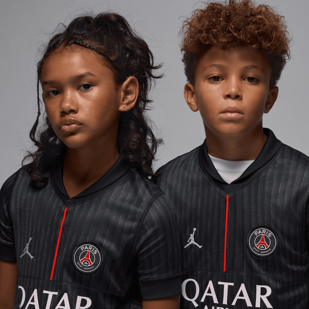 T-shirt e Pantaloncini per Bambino PSG Jordan Fourth  25/26 - Con Calzettoni