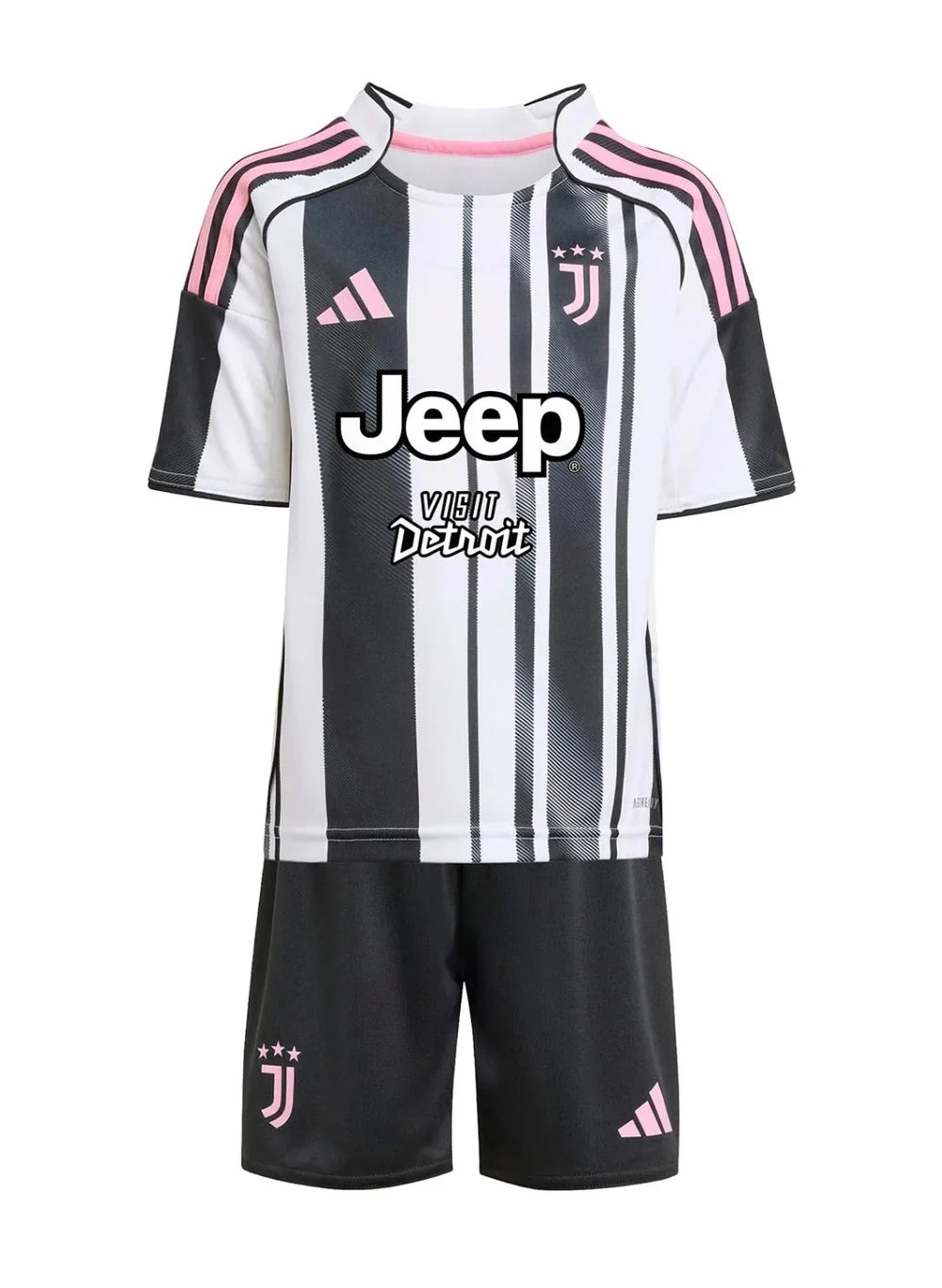 T-shirt e Pantaloncini per Bambino Juventus Home 25/26